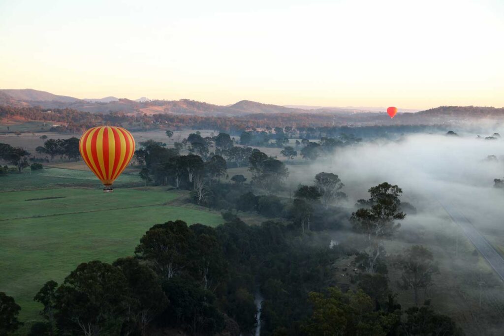 romantic getaway scenic rim